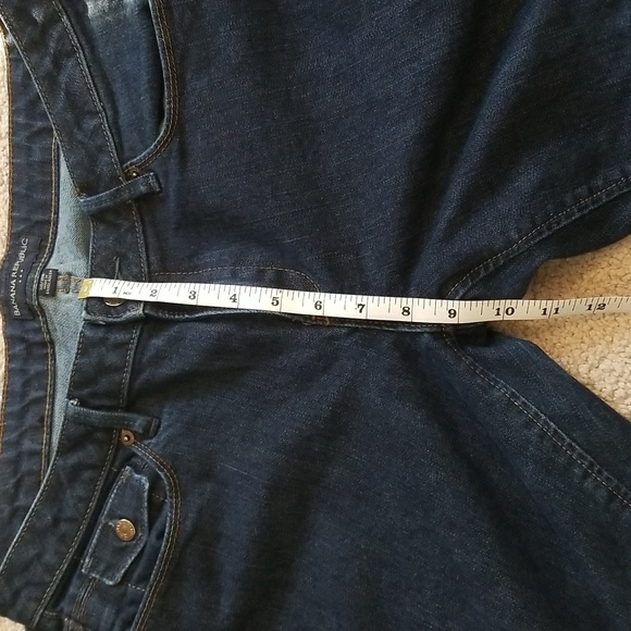 Banana Republic low rise bootcut jeans in dark wash size 10 - Picture 8 of 10